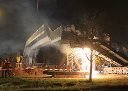 Naechtlicher Brueckenabriss In Jena 4